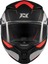 Axxıs Motosiklet Kaskı Fenıx Ork B5 Black-Red Matt 3