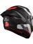 Axxıs Motosiklet Kaskı Fenıx Ork B5 Black-Red Matt 4