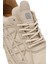 Erkek Bej Bağcıklı Kalın Tabanlı Kumaş Sneaker 24WFD690014 9
