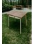 HC Atölye Ahşap Atölyesi Portatif Kamp Masası Balkon Bahçe Masası Piknik Masası Sehpası 60X45CM 8