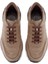Erkek Bej Bağcıklı Nubuk Deri Sneaker 24WFD6712V3 7