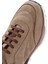 Erkek Bej Bağcıklı Nubuk Deri Sneaker 24WFD6712V3 9