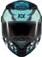 Axxıs Motosiklet Kaskı Fenıx Angry Face C7 Blue Matt 3