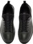 Erkek Yeşil Bağcıklı Deri Sneaker 24WFD691418 7