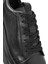 Erkek Siyah Bağcıklı Deri Sneaker 24WFD6110FT 9