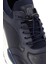 Erkek Lacivert Bağcıklı Deri Sneaker 24WFD692518 9