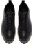 Erkek Siyah Bağcıklı Deri Sneaker 24WFD692618 7