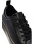 Erkek Siyah Bağcıklı Deri Sneaker 24WFD692618 9