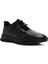 Erkek Siyah Bağcıklı Casual Sneaker 24WFD6611FT 6