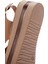 Kadın Bronz Kalın Tabanlı Metalik Sandalet 25SFE461432 10