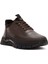 Erkek Kahverengi Bağcıklı Deri Sneaker 24WFD650618 6