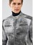 Carrera Erkek Gri Nubuk Deri Spor Ceket 24WGD6528WB 6
