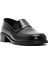 Kadın Siyah Klasik Deri Loafer 24WFD141122 7