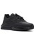 Erkek Siyah Bağcıklı Deri Casual Sneaker 24WFD642614 6