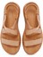 Kadın Bej Hasır Comfort Sandalet 25SFE4615M7 7