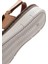 Kadın Taba Bilekten Bantlı Deri Comfort Sandalet 25SFD320418 6