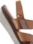 Kadın Taba Bilekten Bantlı Deri Comfort Sandalet 25SFD320418 7