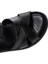 Kadın Siyah Bilekten Bantlı Deri Comfort Sandalet 25SFD320618 9