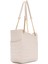 Kadın Krem Baskılı Omuz Çantası 25SBD201426 6