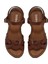 Kadın Kahverengi Deri Bodrum Sandalet 25SFD332118 7