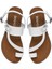 Kadın Taba Parmak Arası Deri Bodrum Sandalet 25SFD331218 7