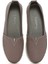 Kadın Vizon Kalın Tabanlı Deri Comfort Loafer 25SFD332518 7