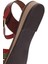 Kadın Çok Renkli Deri Bodrum Sandalet 25SFD331618 9