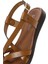 Kadın Taba Parmak Arası Deri Bodrum Sandalet 25SFD330818 7