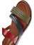Kadın Çok Renkli Deri Bodrum Sandalet 25SFD331518 8