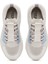 Zero Kadın Gri Kalın Tabanlı Bağcıklı Kumaş Sneaker 25SFD43166F 7