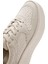 Kadın Bej Bağcıklı Kalın Tabanlı Örgülü Sneaker 25SFD430914 10
