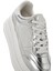 Kadın Gümüş Bağcıklı Kalın Tabanlı Metalik Sneaker 25SFD431032 9
