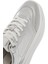Kadın Gümüş Bağcıklı Kalın Tabanlı Metalik Sneaker 25SFD431032 10