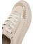 Kadın Bej Bağcıklı Kalın Tabanlı Örgülü Sneaker 25SFD43086F 10