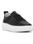 Kadın Siyah Bağcıklı Deri Sneaker 25SFD370118 6