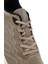 Erkek Bej Bağcıklı Kalın Tabanlı Sneaker 25SFD76016F 8