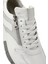 Kadın Beyaz Bağcıklı Yandan Fermuarlı Deri Sneaker 25SFD370514 9