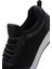 Zero Erkek Siyah Bağcıklı Kalın Tabanlı Kumaş Sneaker 25SFD69046F 8