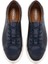 Erkek Lacivert Bağcıklı Deri Sneaker 25SFD690518 7