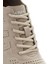 Erkek Bej Bağcıklı Nubuk Deri Sneaker 25SFD7600V3 9