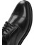 Erkek Siyah Bağcıklı Deri Klasik Ayakkabı 25SFD670722 8