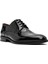 Erkek Siyah Bağcıklı Rugan Deri Klasik Ayakkabı 25SFD670316 6