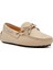 Kadın Bej Fiyonklu Deri Loafer 25SFD2904FT 6