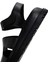 Kadın Siyah Deri Comfort Sandalet 25SFD300218 8