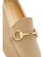 Kadın Bej Deri Maskülen Loafer 25SFD290218 9