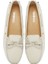 Kadın Krem Fiyonklu Deri Loafer 25SFD2904FT 7