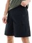 Club Woven Cargo Short In Black Erkek Dokuma Kargo Cepli Şort Siyah 1