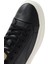Erkek Siyah Bağcıklı Deri Sneaker 25SFD692718 9