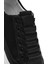 Erkek Siyah Bağcıklı Deri Sneaker 25SFD693414 8