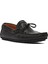 Erkek Siyah Deri Casual Loafer 25SFD7548FT 6